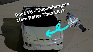 Is a Supercharged V6 Firebird Quicker than an LS1?