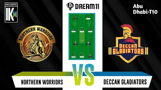 NW vs DG Dream11 | NW vs DG | NW vs DG Dream11 Prediction | NW vs DG Abu Dhabi T-10 Match No.11