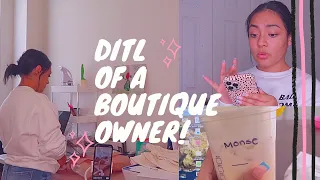 DAY IN THE LIFE OF A SMALL BUSINESS OWNER/MOM VLOG