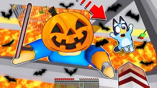 ESCAPO DE LA PRISIÓN DE BARRY DE HALLOWEEN CON BLUEY