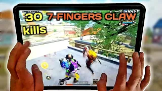 IPAD PRO 90 FPS PUBG MOBILE HANDCAM GAMEPLAY WITH 7 FINGER CLAW GYRO OFF