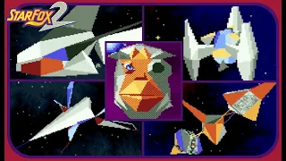 Star Fox 2: All Boss Encounters - NO DAMAGE!!