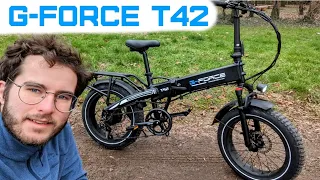 G-force T42 - Un excellent rapport qualité prix pour ce puissant vélo électrique 750w !