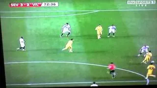 Giuseppe Rossi Goal vs Sevilla 24th April 2011