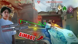Cryocells settings gave me AIMBOT in RADIANT
