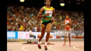 Usain Bolt Danielle Williams Shelly Ann Fraser Pryce Beijing 2015