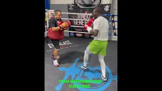 TERENCE CRAWFORD LOOKING SHARP ON THE MITTS IN CAMP FOR ERROL SPENCE #SPENCECRAWFORD