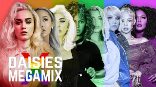 DAISIES (Pride Megamix) | Katy Perry ft. Ariana Grande, Lady Gaga, BLACKPINK, Beyoncé, Lizzo & more