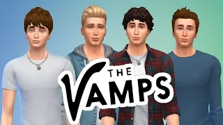 THE VAMPS * Best Celebrity Sims of the Sims 4 community