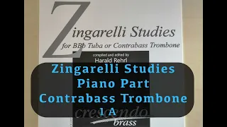 01 A Zingarelli Studies BBb Tuba or Contrabass Trombone ECR 2207