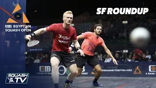 Squash: CIB Egyptian Squash Open 2019 - SF Roundup