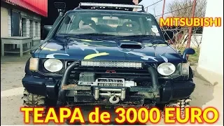 Am luat teapa de 3000 Euro cu un Mitsubishi Pajero