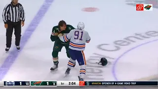 Evander Kane vs Brandon Duhaime "fight"