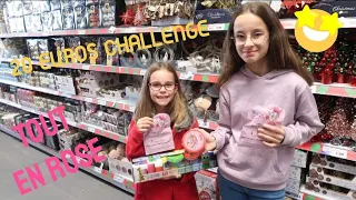 20 EUROS CHALLENGE ACTION : ELLES ACHETENT TOUT EN ROSE