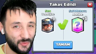 TAKASLA İLK EFSANEVİMİ ALDIM Clash Royale 36