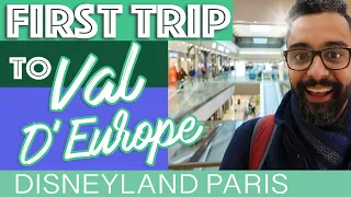 From Disneyland Paris to Val d'Europe by train | Primark Marne-la-Vallée and a Pizza Robot??!!
