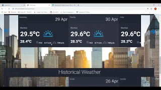 Weather Web App Using Django | Github Code Brief Explanation | Github Link In Description