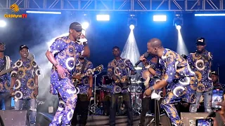 ONE LOVE! PASUMA & MALAIKA PERFORM TOGETHER ON STAGE AT OSHODI DAY 2023 CONCERT