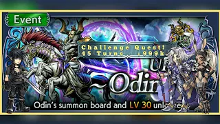 DFFOO - Odin (Challenge Quest) - Noctis/Cecil/Fran