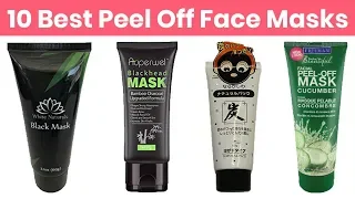 10 Best Peel Off Face Masks 2019 | For Blackheads, Acne, Pores | Ranked from Worst to Best as Rating