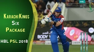 KHI Kings Sixes | Peshawar Zalmi Vs KHI Kings | Match 7 | 25 February | HBL PSL 2018 | PSL|M1F1