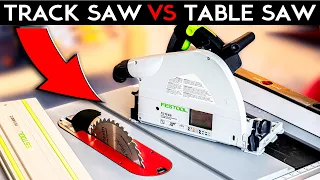TABLE SAW vs  TRACK SAW! Which should you buy?