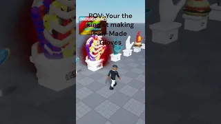 King Of Making Gloves (Slap Battles) #roblox #shorts #slapbattles