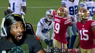 ITS LEVELS TO THIS! "Dallas Cowboys vs. San Francisco 49ers | 2023 Week 5 Game Highlights" REACTION!