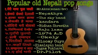 Nepali Old Pop Songs Jukebox 20762020 । पुराना र चर्चित पप गितहरुको संगालो