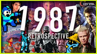 The Year is 1987 - Mega Man - SpaceBalls - Contra - Robocop - Final Fantasy - Billy Idol - Chipmunk