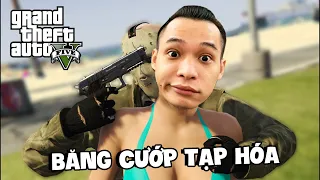 (GTA V) Băng đảng OMO tìm con tin đi cướp tạp hóa và cái kết nộp phạt.