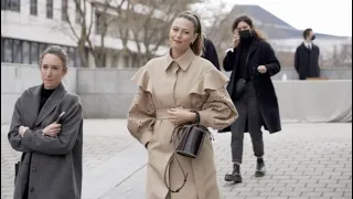 Maria Sharapova at the Chloe Fashion show in Paris