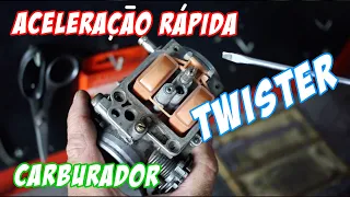 TWISTER CARBURADOR como melhorar preparação