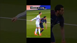 Ronaldo vs D.Alves 😜#football #soccer #shorts