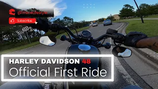 Harley Davidson Forty-Eight Sportster | First Ride