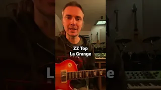 La Grange - ZZ Top. Guitar Riffs that Changed My Life #shorts #guitar