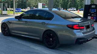 MID DAY M5 COMPETITION POV DRIVE (DRIVING LIKE ITS STOLEN)