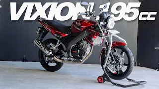 YAMAHA VIXION OLD RESTORASI MODIF || BADAS GARAGE