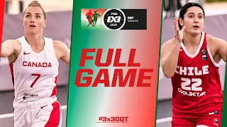 Canada 🇨🇦 vs Chile 🇨🇱 | Women Full Game | FIBA #3x3OQT 2024