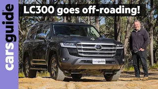 2023 Toyota LandCruiser 300 Series review: Sahara | LC300 4WD flagship shows off in off-road test!