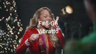 Mariah Carey - Official Christmas Advert - Vocal Showcase Bb2 - G6 Walkers Crisps (PepsiCo) 2019