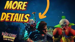 NEW info from GAMEPLAY | Killer Klowns from outer Space game