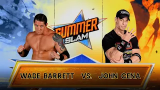 WWE 2K23 - Wade Barrett vs John Cena - |PS5 4K|