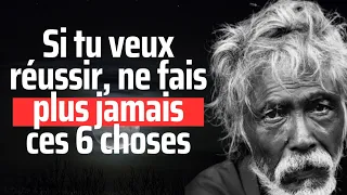 Conseils de vie : 6 choses à garder secret si tu veux réussir dans la vie. #sage #motivation.