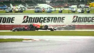 F1 2008 British GP Highlights