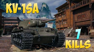 KV-1SA - 7 Frags 3.5K Damage - New Sand Monster! - World Of Tanks