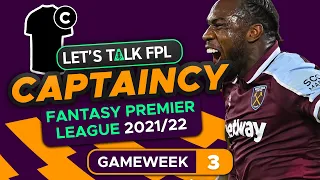 BEST FPL CAPTAIN GAMEWEEK 3 | Fantasy Premier League Tips 2021/22