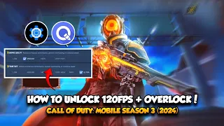 UNLOCK 120FPS IN CALL OF DUTY MOBILE ! | Smart Kernel + GL Tools Active Script Tutorial (2024)