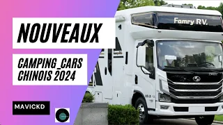 NOUVEAUX VEHICULES DE LOISIRS CHINOIS 2024 . THE NEW CHINISE MOTORHOME