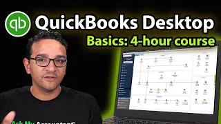Introduction to QuickBooks Desktop - 4hr Full Tutorial
